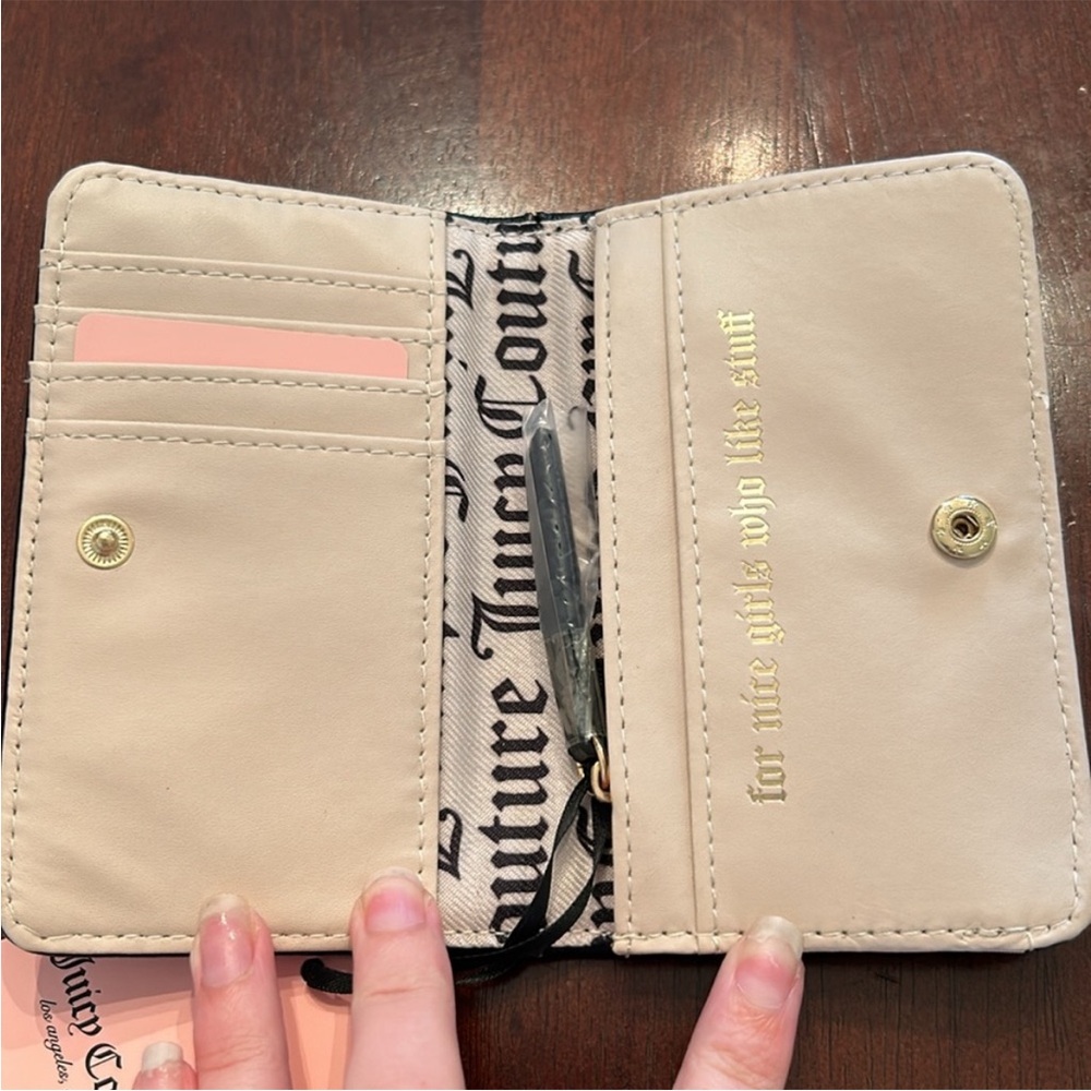 Juicy Couture Flawless Slim Elongated
Licorice Bifold - Picture 4 of 10